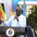 Dr. Kiiza Besigye addressing FDC party leaders.