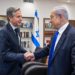 Blinken meets Netanyahu on one of his many visits to the Middle East.