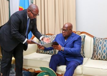 Sama Lukonde Kyenge submits his resignation to President Felix Tshisekedi.