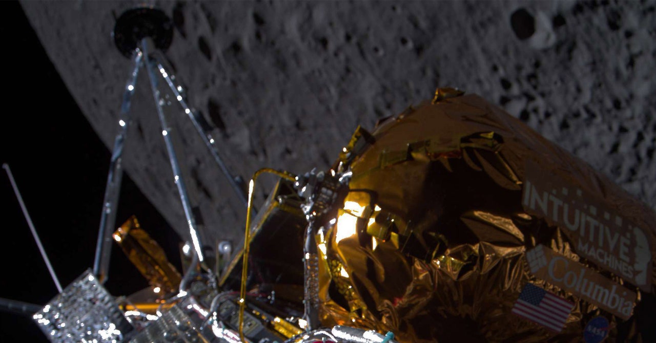 Odysseus Marks the First US Moon Landing in More Than 50 Years Peril