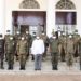 FILE PHOTO: President Yoweri Museveni meets UPDF and DRC army officials. Uganda has an operation in DRC but is on high alert over M23 issues