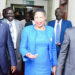 L-R: Then LoP Mathias Mpuuga with speaker Anita Among and her deputy Thomas Tayebwa