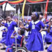 Young poets from Nakivubo Blue Primary School captivating the audience with their performance at the inaugural National Education Day. PHOTO URN