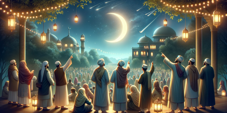 Eid al-Fitr is one of two major holidays celebrated by Muslims and commemorates the end of the holy month of Ramadan. Image may be subject to copyright