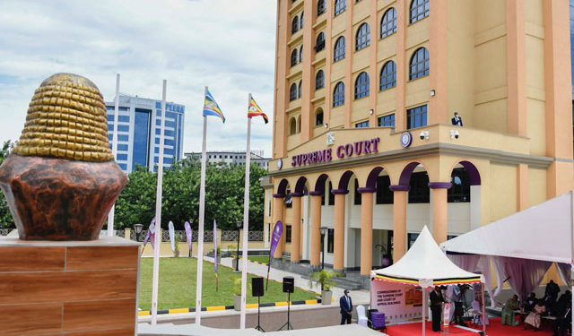 The buildings located in the middle of Kampala at Plot 2 were commissioned on Thursday.. Image may be subject to copyright.