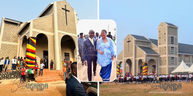 Tayebwa, seeking to immortalize his grandmother with a grandiose St. Karoli Lwanga Church, claims the funds were sourced from friends.  Image maybe subject to copyright.