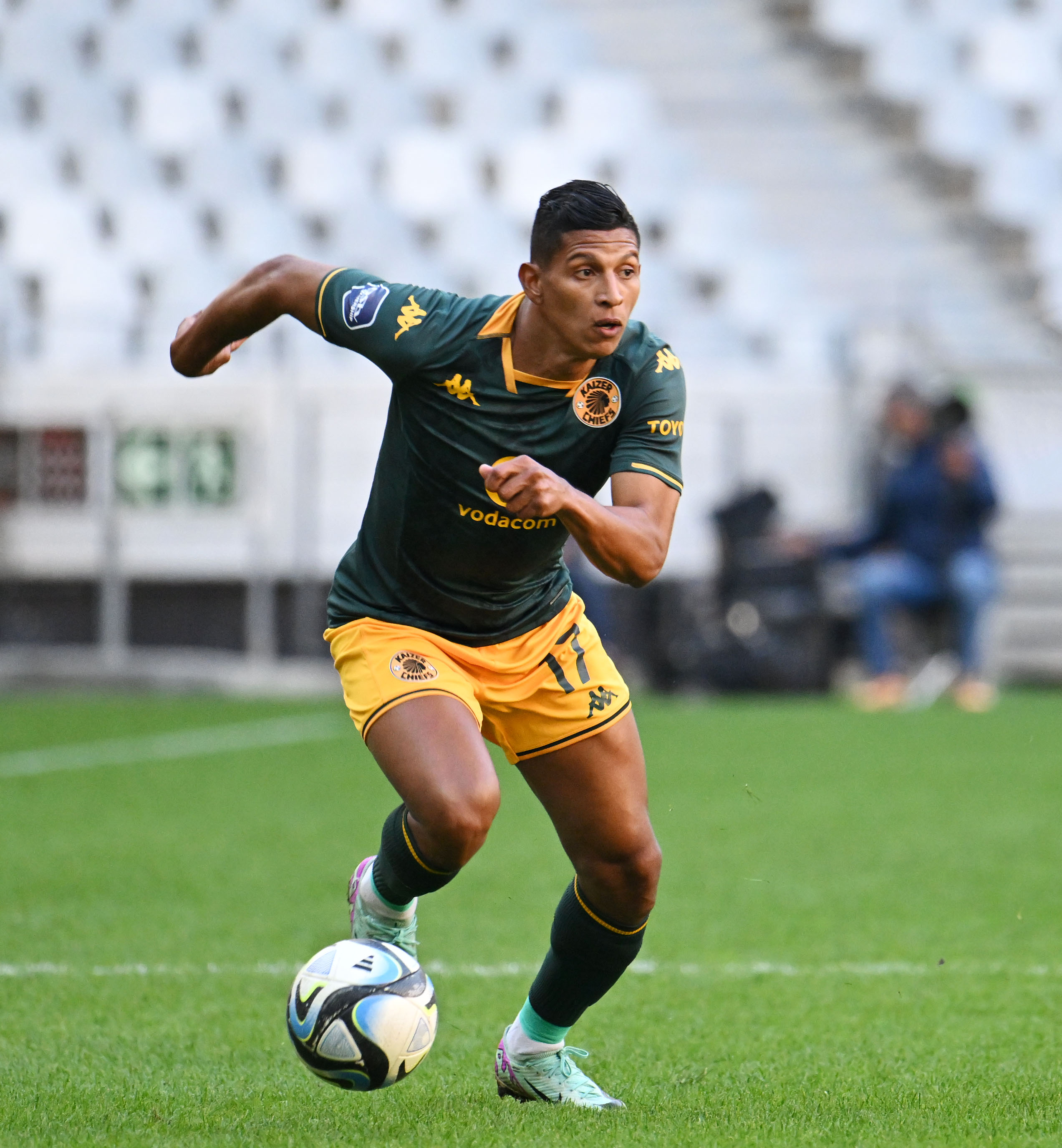 Edson Castillo of Kaizer Chiefs during the DStv Premiership 2023/24 football match between Cape Town Spurs and Kaizer Chiefs at Cape Town Stadium on 25 May 2024 ©Ryan Wilkisky/BackpagePix