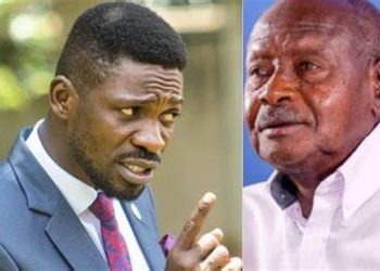 The nerve of this thief- Museveni to accuse Bobi Wine of vote rigging when he has personally rigged every election he’s ever been in! Image maybe subject to copyright.