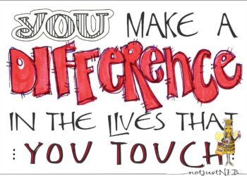 The call to make a difference is not just about personal success; it's about leaving a legacy. Image maybe subject to copyright.