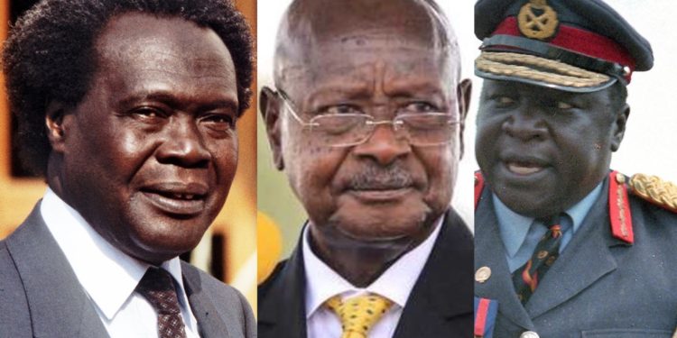 In his ceaseless attempt to demonize past leaders like Milton Obote and Idi Amin, Museveni has become the very monster he once promised to overthrow.  Image maybe subject to copyright.