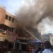 This inferno, reportedly ignited in a chemical storage unit, underscores a longstanding issue: Kampala's lack of regulatory enforcement.  Image maybe subject to copyright.