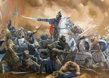 The notion that the Crusades were simply a response to the Muslim conquests of Christian lands is a gross oversimplification. Image maybe subject to copyright.