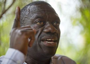 Besigye is the people’s champion, a man of honour and courage who refuses to kneel before the devil.  Image maybe subject to copyright.