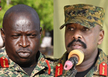 Lt. Gen. Elwelu, a seasoned and notoriously no-nonsense general, has been cornered into early retirement, not for incompetence or age, but because he dared to challenge Muhoozi’s infantile arrogance while President Museveni was away. Image maybe subject to copyright.