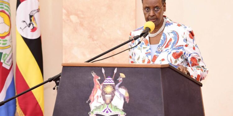 The Uganda Professional Humanities Teachers Union (UPHTU) has finally had enough of Janet’s Bible-thumping hypocrisy, empty prayers, and useless “patience sermons” while their own children sleep hungry and walk barefoot to schools they can’t even afford. Image maybe subject to copyright.