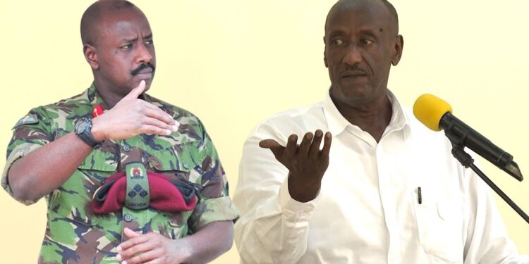 Saleh didn’t sugarcoat it. He practically admitted the nation made a catastrophic mistake by ever letting Muhoozi wear army boots. Image maybe subject to copyright.